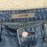 joe's jeans Womens Size 30 Distressed High Rise Wide Leg Frayed Hem Denim Jeans Photo 2