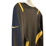 Nike Women's Long Sleeve Black & Gold Top Size M Athletic Fit Photo 8