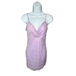 superdown  Carissa Lavender Mini Dress Lace Strappy Party Cocktail Purple SizeXS Photo 3