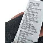 James Perse  Dress Short Sleeve Shift T-Shirt Linen Black Size 2 Medium Photo 11