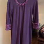 Boden USA Purple Wool Sweater Dress  Photo 0