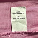 Ramy Brook  Maty Blouse Women's Small Pink Satin Tie Neck Long Sleeve Pleats Photo 7