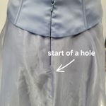 Michelangelo Gown Womens 6 Blue Beaded Whimsical Fairy Corset Halter Prom Dress Photo 10