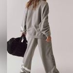 FP Movement All Star Logo Pullover Size Small Gray Photo 2