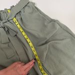 Pink Lily Epiphany Moment Sage Green Paper Bag Wide Leg Trouser Pants Size Small Photo 8