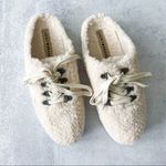 Lucky Brand Tolini Platform Sherpa Slip On Sneakers Cream Size 8 Photo 44