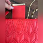 Olivia Miller Quilted Crossbody or Wristlet Bag in Orange Photo 9