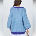 Princess Polly LESTER KNIT CARDIGAN BLUE Photo 3
