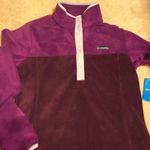 Columbia Women’s fleece  purple pullover/jacket Photo 1
