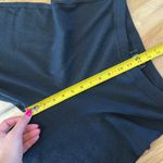 Lulus NWT Ribbed Cropped Flare Pant Black Medium Photo 4