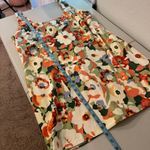 Abercrombie & Fitch  Multi Colored Garden Floral Silky Mini Dress Size XL Photo 8