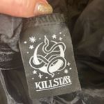 KILLSTAR  BLACK M Petticoat Velvet Layered Skirt Dress Crinoline Tutu Underskirt Photo 4