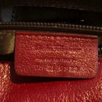 Salvatore Ferragamo  Rory sofiano shouldre bag in deep red color. Photo 6