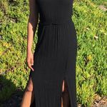 Xhilaration Embroidered dress, embroidered maxi dress, black maxi dress Photo 7