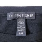 Eileen Fisher  Black Tee Shirt Dress Photo 3