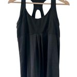 Old Navy Black Racerback Loose Fit Tank Top Size Medium activewear athletic gym Photo 0