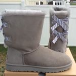UGG Bailey Bow II Diagonal Stripe Boots Photo 1