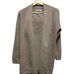 Vince Drop Shoulder Cardigan Deep Olive Photo 1