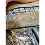 Moda Luxe  Taupe Convertible Satchel Crossbody Bag Gold Hardware Photo 3