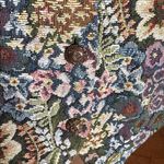 Backroad Blues Floral Tapestry Vest Vintage Cottagecore Button Sz Medium / Large Green Photo 4