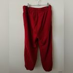 ANINE BING karter jogger sweatpants in washed red size large Photo 5