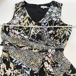 Calvin Klein Calvin Klein Mixed Floral Print Hanky Hem Chiffon Sleeveless Midi Dress Size 14 Photo 10