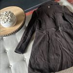 Mackage Vintage Chocolate Brown Wool PEA Coat Size Medium Photo 9