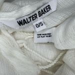 Walter Baker  Cover Up One Size White Acapulco Kaftan Maxi Dress Tassels #186 Photo 11