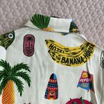 NWT ALEMAIS x Alan Berry Rhys Samaki Cropped Organic Cotton Shirt Women's Size 0 Photo 11