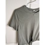 LULULEMON Time To Restore Crop Top Green Waist Tie Yoga Pilates Workout Gym 4 Photo 4