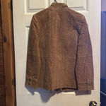 Isaac Mizrahi  Live! NWOT Genuine Leather zip and button jacket size M, 21” p2p Photo 2