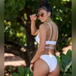 Billabong NWT Sporti x Stef Corgel Isla Palm Shadow Bikini Set - Daylight - M/S/S Photo 8