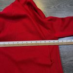 Talbots  Petites Red Merino Wool Open Front Knit Cardigan Jacket MP Photo 4