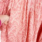 Anthropologie NWT Pilcro Floral Babydoll Mini Dress M Pink Photo 6