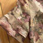 Jessica Howard  Petite floral print blouse with ruffle sleeves size 12 Photo 2