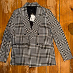 Forever 21  Black and White Plaid Blazer Photo 0