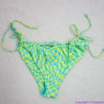 NEW It’s Now Cool x free people checkered wave bikini‎ bottom, M Blue Size M Photo 3