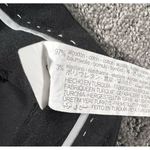 ZARA  Black Wide Leg Capri Cotton Blend Dress Pants Size‎ Medium Photo 3