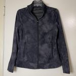 Glyder  Rider Jacket II Black Tie-Dye full zip workout athletic jacket size large Photo 1