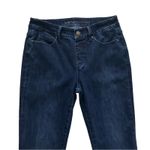 Soft Surroundings  Jeans Dark Wash Soft Stretch Pull On Skinny Denim Jean Size XS Photo 3