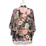 Free People Enchanted Blooms Kimono Cardigan Topper Sheer Floral One Size Photo 7