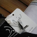 Joie NWT  Black Silk Print Wrap Dress Photo 8