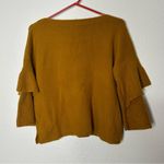 Madewell Tier-Sleeve Pullover Sweater in Coziest Yarn Small Photo 4