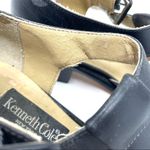 Kenneth Cole black leather shoe sandals, size 8.5 Photo 10
