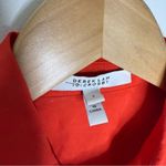 Derek Lam  10 Crosby Red Asymmetrical Poplin Sleeveless Dress Size 6 Photo 5