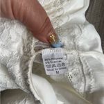 Lace Floral Bodysuit White Medium Photo 1