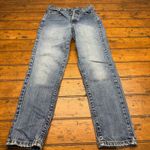 Banana Republic  Women's Blue Wash Denim Jeans Button Fly Made USA Size 4 Regular Photo 0