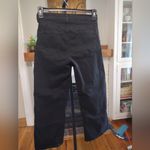 Fifteen Twenty Wide Leg Crop Black Jeans Photo 2