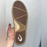 Olukai Kaula Pa'a Kapa Pink Linen Espadrilles Rope Fiber Sole Slip On Shoes Sz 9 Photo 10