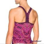 Athleta  Raspberry Cayo Coco Ready to Run performance Tankini Top size Medium Photo 2